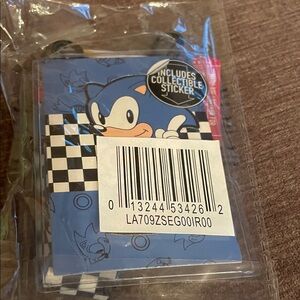 Bioworld Sonic the Hedgehog Checkered Lanyard